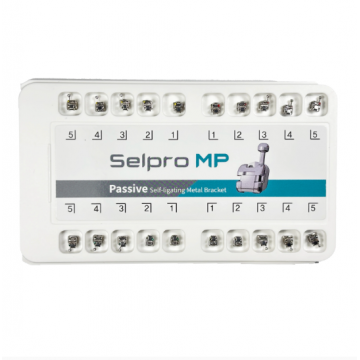 Брекети металеві самолігуючі Selpro MP (пасивні)