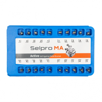 Брекети металеві самолігуючі Selpro MA (активні)