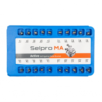 Брекети металеві самолігуючі Selpro MA (активні)