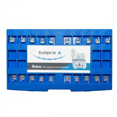Брекети самолігуючі  керамічні Selpro A (активні)